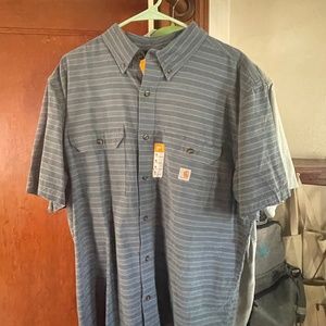 Carhartt Mens Loose Fit Midweight Short Sleeve Shirt